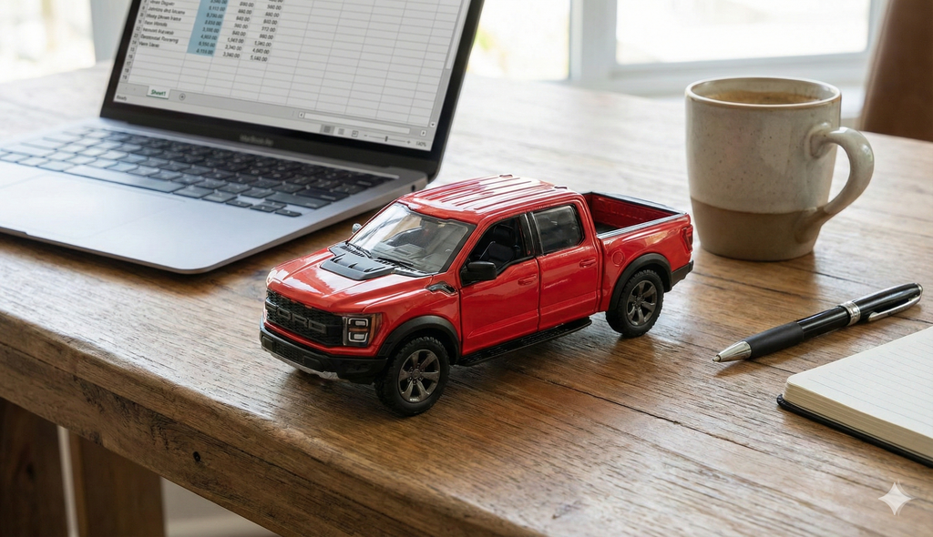 Ford F-150 Raptor Roja